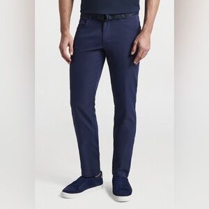 Peter Millar Dark Blue 5 pocket Performance Trousers 33/32